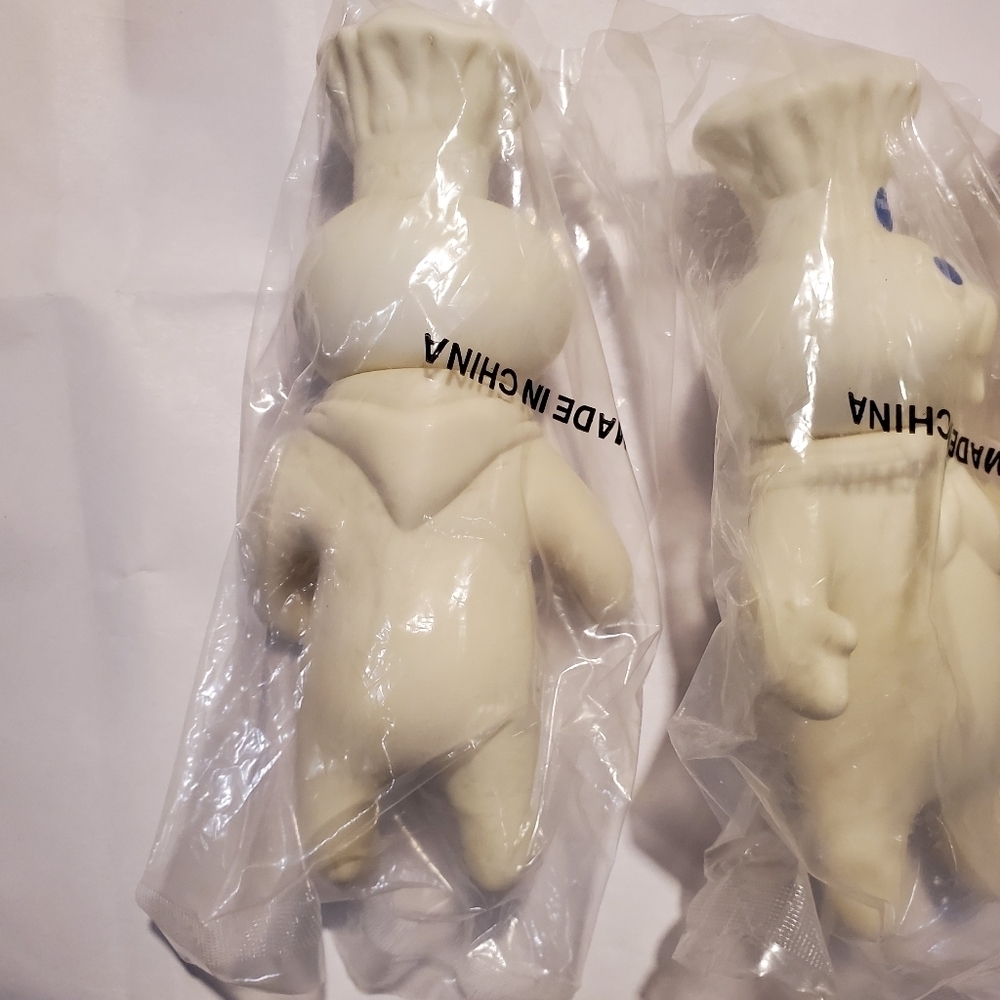 NEW VTG TPC 1971 Pillsbury Doughboy Poppin' fresh swival head vinyl Doll - Picture 4 of 6